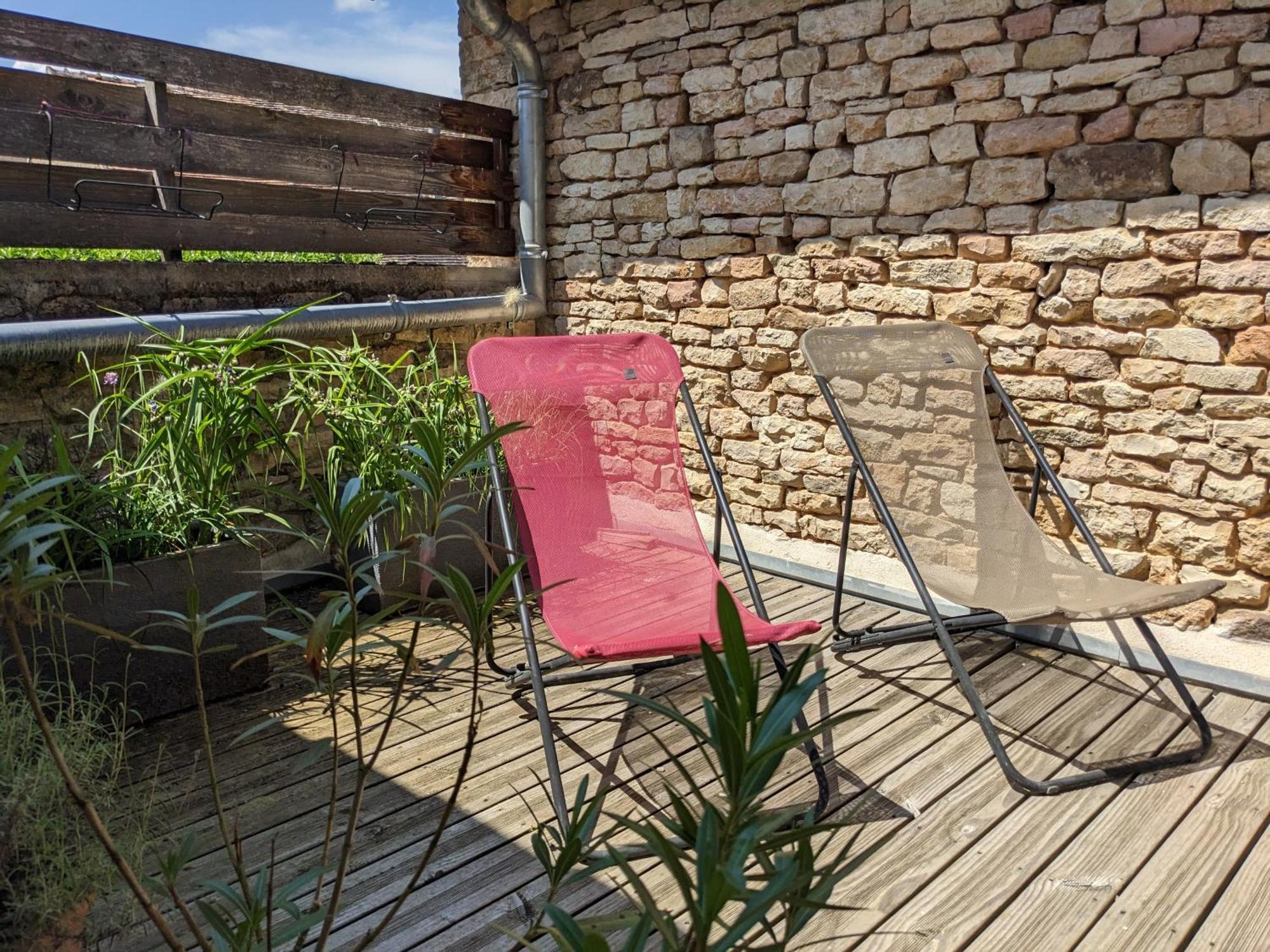 La Terrasse - Old Winemaker'S Cottage In St Gengoux Saint-Gengoux-le-National ภายนอก รูปภาพ